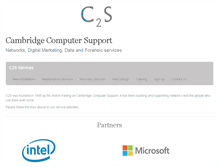 Tablet Screenshot of c2s.uk.net